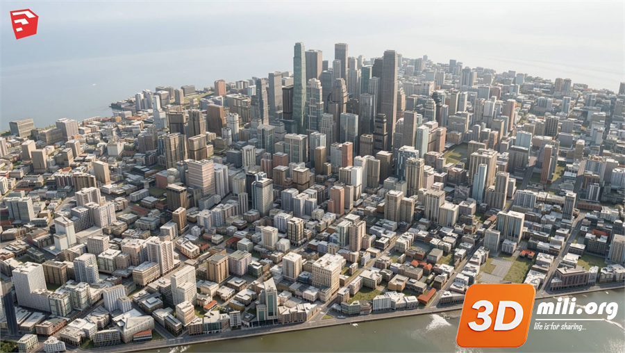 Environment element Skp Files 